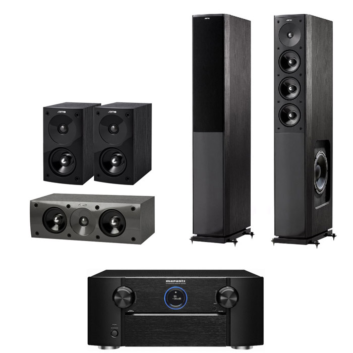 야모 S608 5.0채널 + 마란츠 AV리시버 (SR5005)_이미지