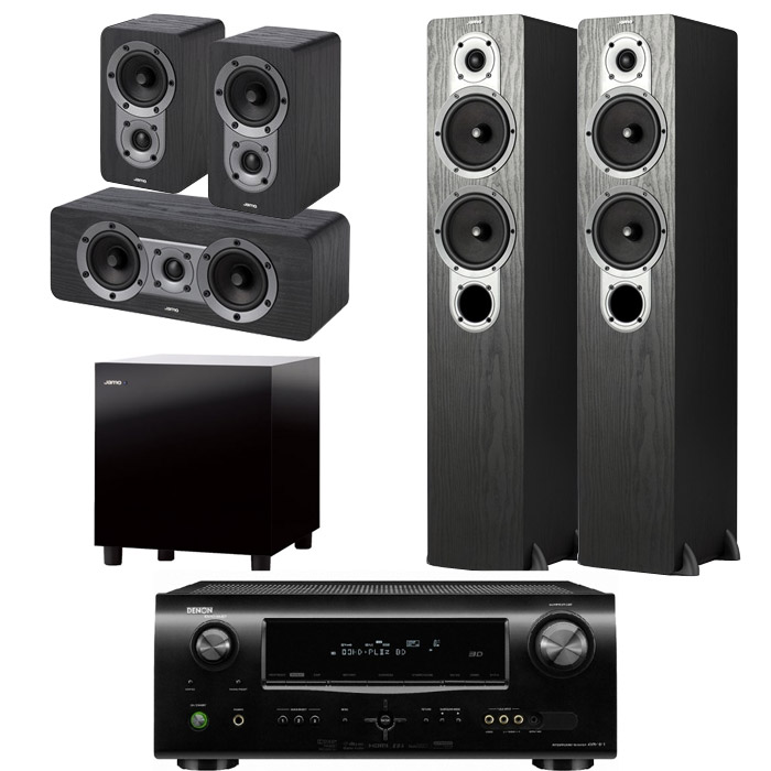 야모 S426 5.1채널 + 데논 AV리시버 (AVR-1611, SUB-210)_이미지