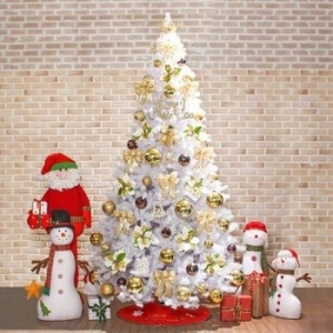 카니발 골드&레드 화이트 홀로그램 중급트리 풀세트