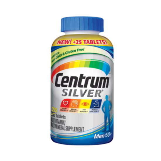 센트룸 실버 멀티비타민 맨 50+ 275정 (해외) (4개)_이미지