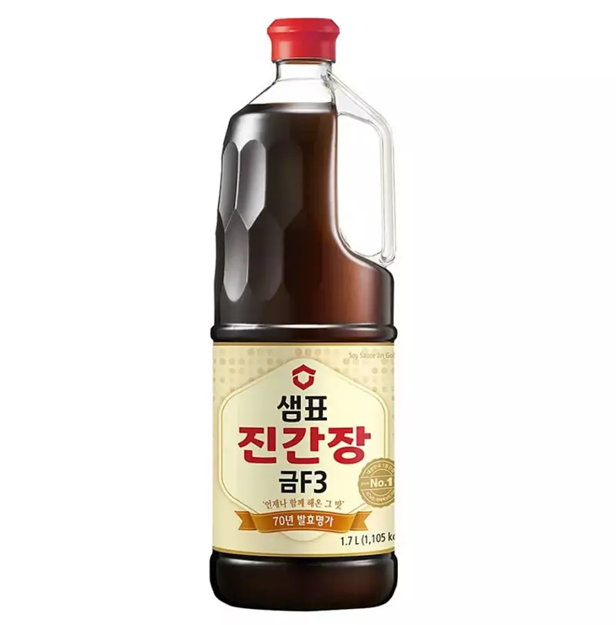 샘표식품 샘표 진간장 금F3 1.7L (4개)