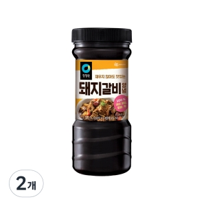 청정원 돼지갈비 양념장 840g 2개이미지입니다. 누르면 해당 게시물로 새창이동합니다.