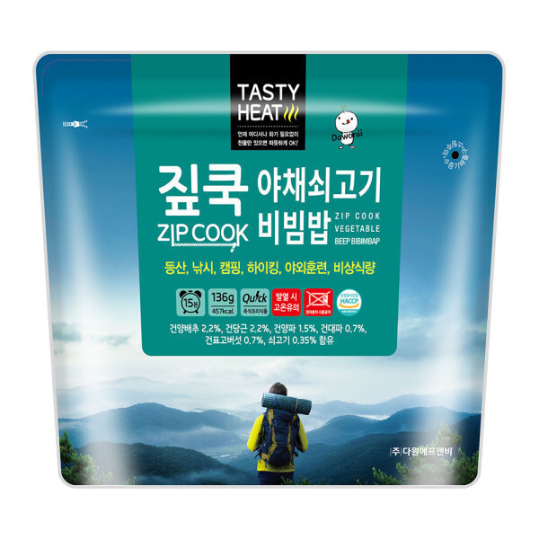 짚쿡 야채쇠고기비빔밥 136g (1개)_이미지