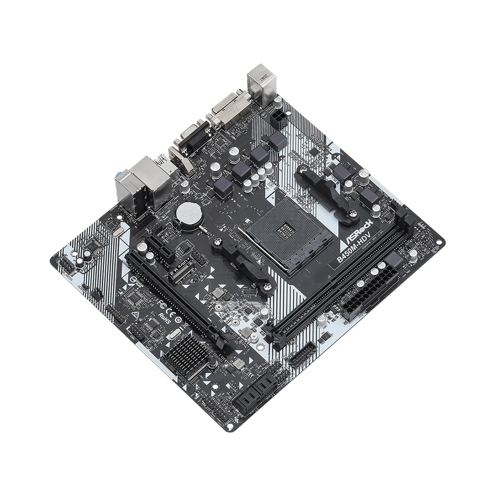 ASRock B450M-HDV R4.0 �����Ƽ����