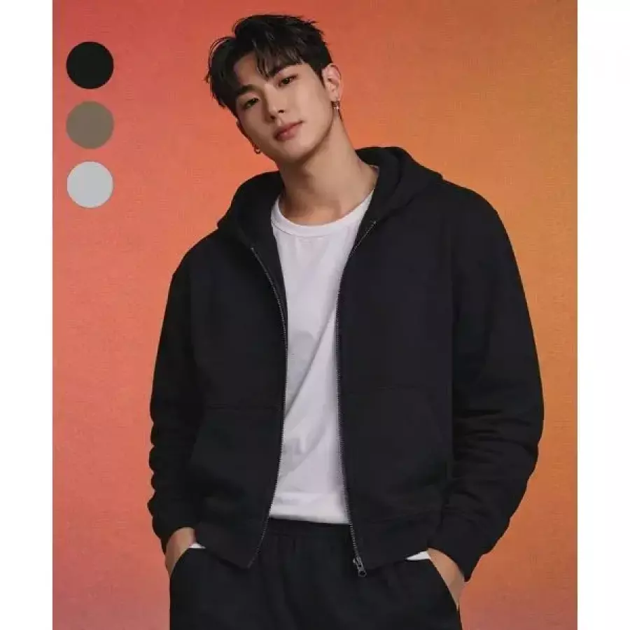 무신사 무신사 스탠다드 STANDARD SPORTS 코튼메쉬 루즈핏 후드집업 3color M61001AJZ17_이미지