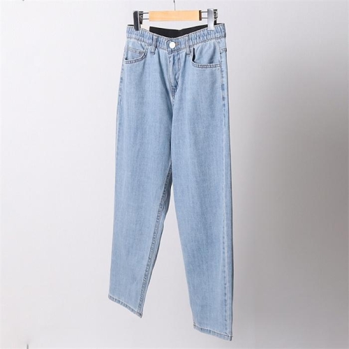 빅사이즈사랑해요 D481L105 히든밴딩빼기9부팬츠 MD S7027362_이미지