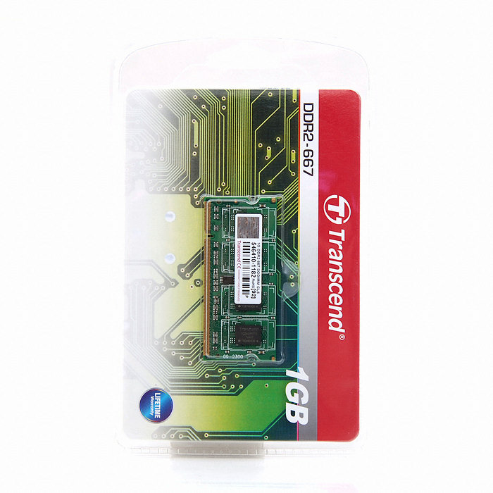 트랜센드 노트북 DDR2-667 PREMIUM 파인인포 (1GB)_이미지