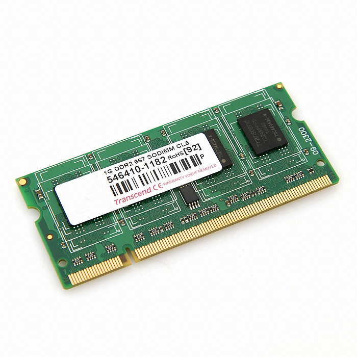 트랜센드 노트북 DDR2-667 PREMIUM 파인인포 (1GB)_이미지