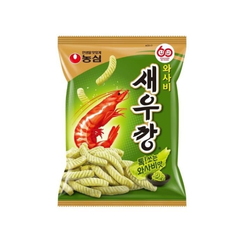 농심 와사비 새우깡 70g (20개)