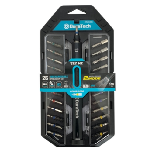 듀라텍 충전식 미니 전동 드라이버 세트 (+액세서리 26pcs)_이미지