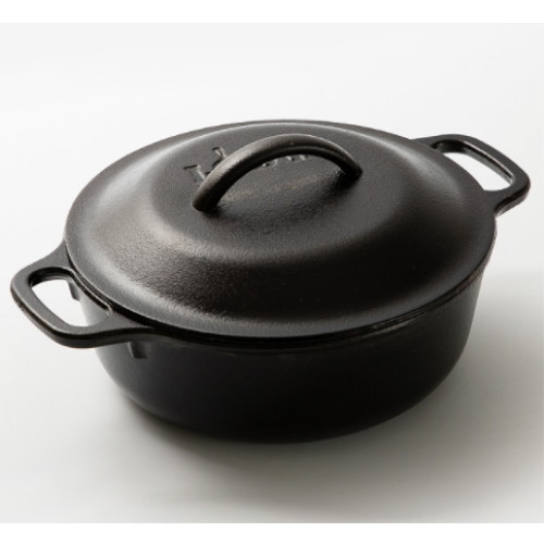 롯지(LODGE) ㅤ캐스트아이언 서빙포트 V989 (20cm)_이미지