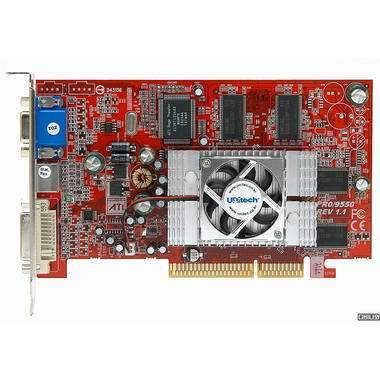 유니텍전자 라데온 9550 128MB 128bit GT ViVo_이미지