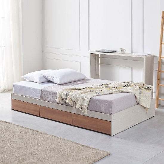 파로마 피츠 엘리 수납 침대 SS (55T라텍스독립)_이미지