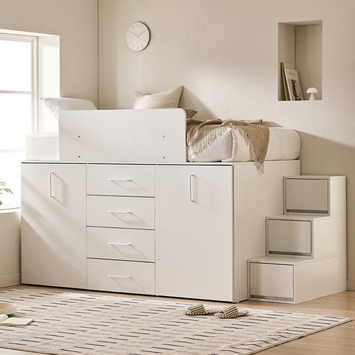 삼익가구 드로빅 빅수납 C타입 벙커침대 SS (매트별도)_이미지