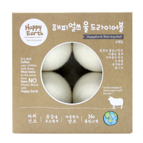 해피얼쓰 울 드라이어볼