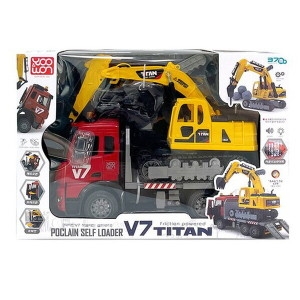 타이탄 V7 포크레인 셀프로더 포클레인 셀프로더 어린이 생일 선물 어린이날 선물 추천 크리스마스 선물