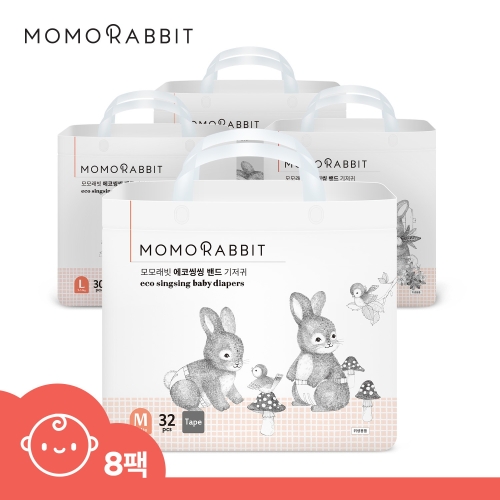 모모래빗 2021 에코씽씽 밴드형 대형-공용 (240매)_이미지