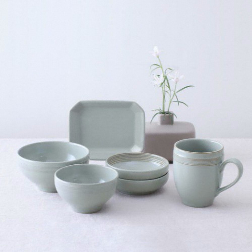 다인 1인 홈세트 6P 청옥