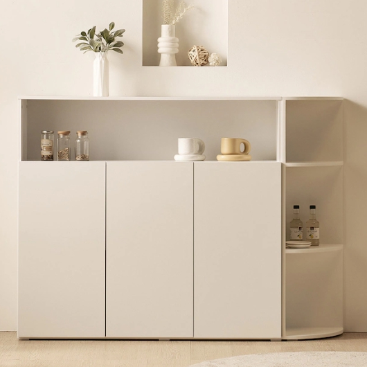 샌프란 3단 오픈 틈새 수납장 1500