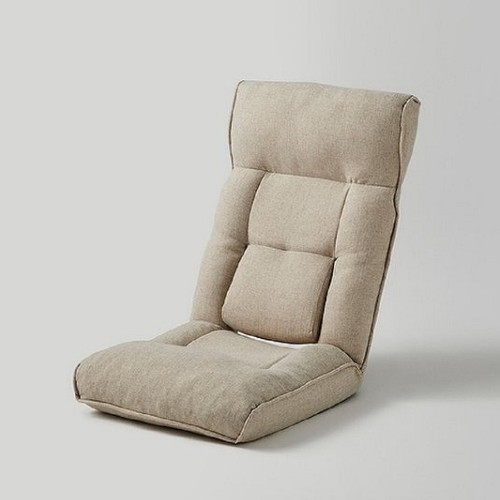 한샘 휴 스테이 허리받침 패브릭 좌식소파 1인용_이미지