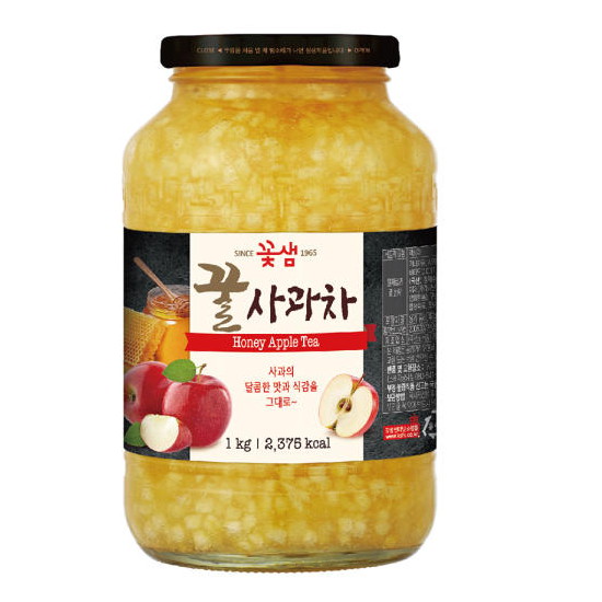 꽃샘식품 꿀사과차 1kg (4개)_이미지