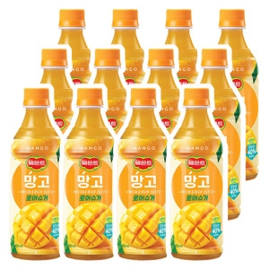 롯데칠성음료 델몬트 망고 로어슈거 400ml (12개)_이미지