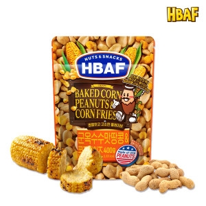 HBAF 군옥수수맛 땅콩 120g_이미지