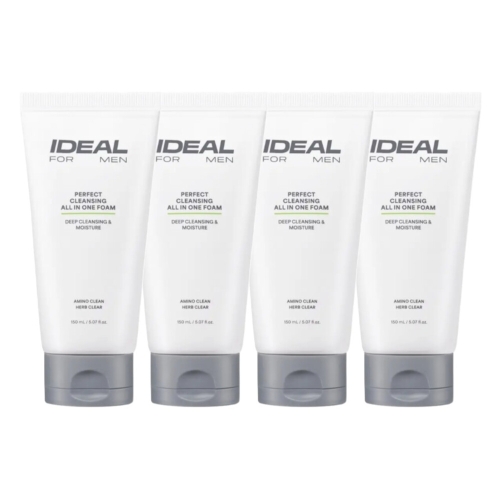  아이디얼포맨 퍼펙트 클렌징 올인원폼 150ml [4개]