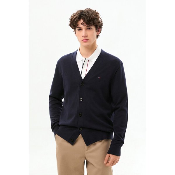 타미힐피거 남성 에센셜 코튼 가디건 T12G0KCD100MT1DW5 194688