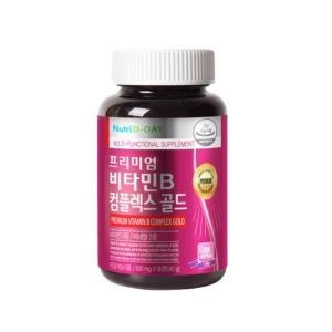 뉴트리디데이 프리미엄 비타민B 컴플렉스 골드 90정 (6개)_이미지