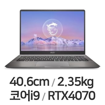 MSI 크리에이터 Z16 HX Studio B13VGTO-i9 W11 64GB램