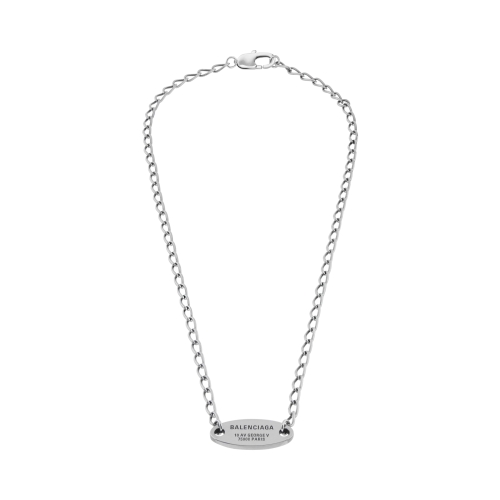 발렌시아가 에브리데이 목걸이 앤티크 실버 812405TZ99I0911