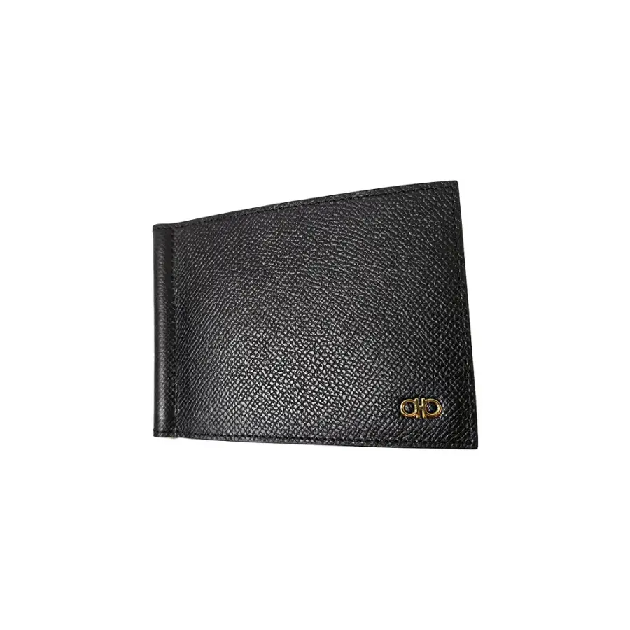 페라가모 남성 지갑 머니클립 66-1475 /블랙