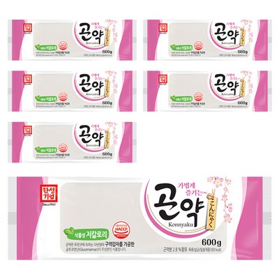 한성기업 곤약 (600g,6개)