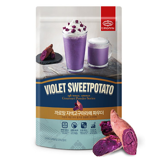 까로망 자색 고구마라떼 파우더 720g (2개)
