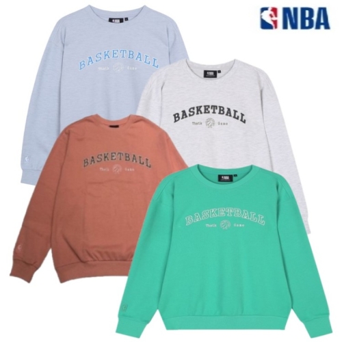 NBA 클래식 아치형 맨투맨 N221TS020Z 463694_이미지