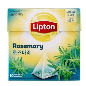 유니레버 립톤 허브티 로즈마리 10티백