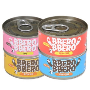 그린펫 빼로빼로 콤보 캔 80g (24개)