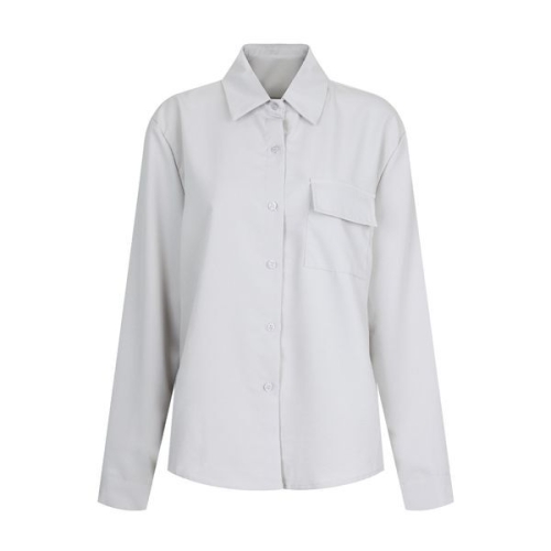 샵앤 여성 카레넥 원포켓 데일리 오피스 셔츠 블라우스 NARU-WBL-21045