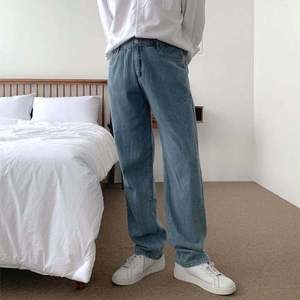 리빌모아 남자 데일리 세미 와이드 워싱 데님 청바지 OC-JEA-SWE5C076