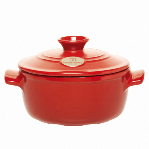 에밀앙리 HR 세라믹 양수냄비 레드 (16cm)