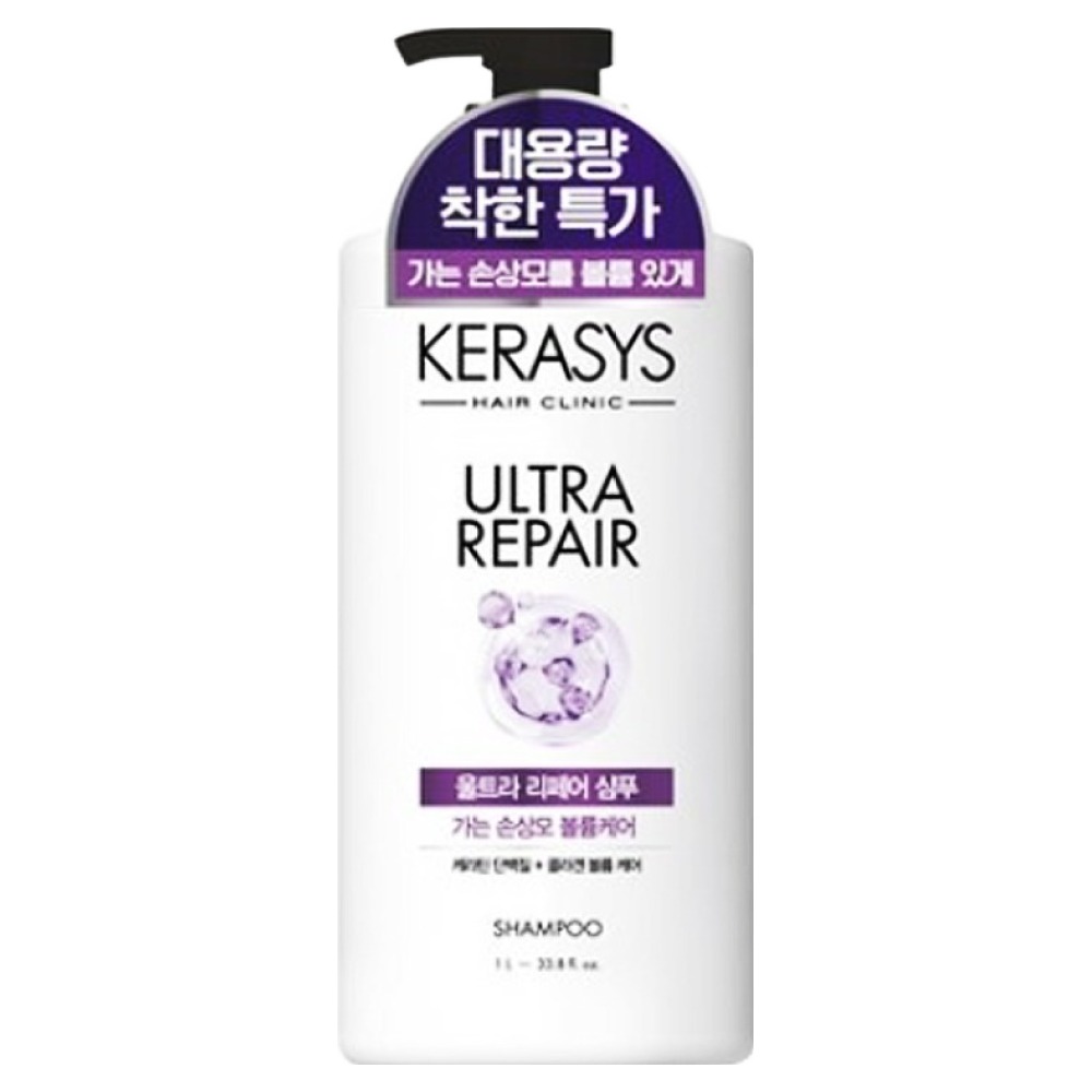 케라시스 울트라 리페어 삼푸 가는 손상모 볼륨케어 1000ml