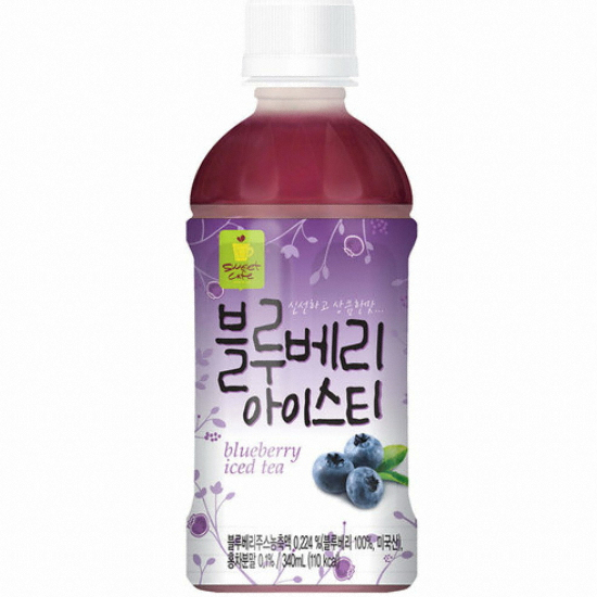 스위트카페 블루베리 아이스티 340ml