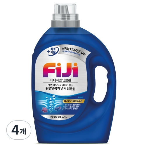 피지(FIJI) 디나자임 딥클린 프레시 2.7L (4개)_이미지