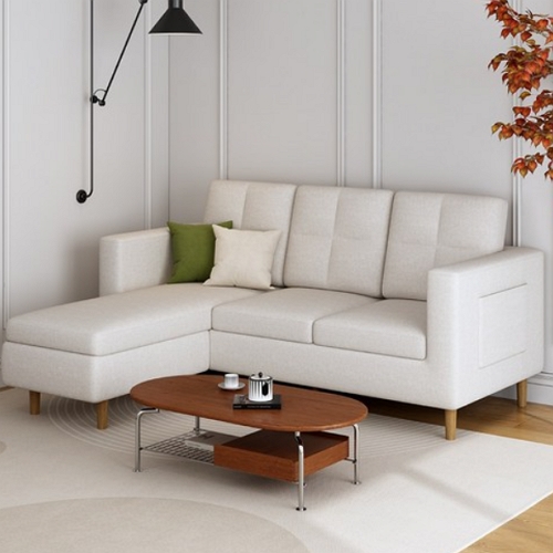 하루꿈 카우치 패브릭 소파 3인용