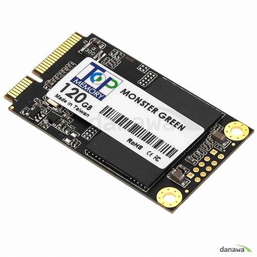 에즈윈아이피씨 탑메모리 몬스터 그린 mSATA (120GB)_이미지