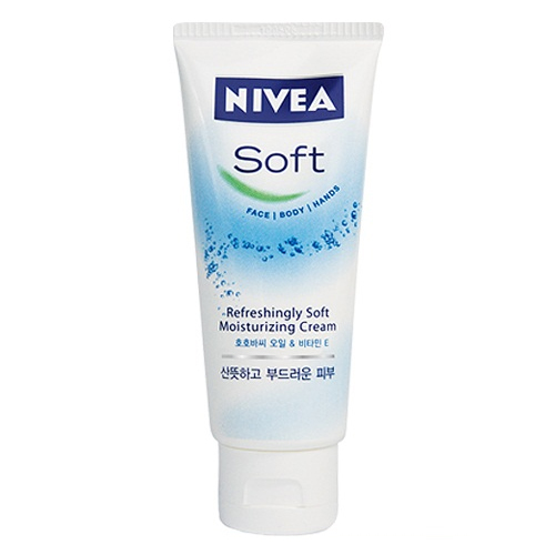 니베아 리프레싱 소프트 모이스처라이징 크림 휴대용 75ml (3개)_이미지