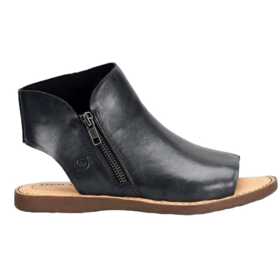 Born 여성용 헤이즐 샌들, 블랙 , 블랙., 7_이미지