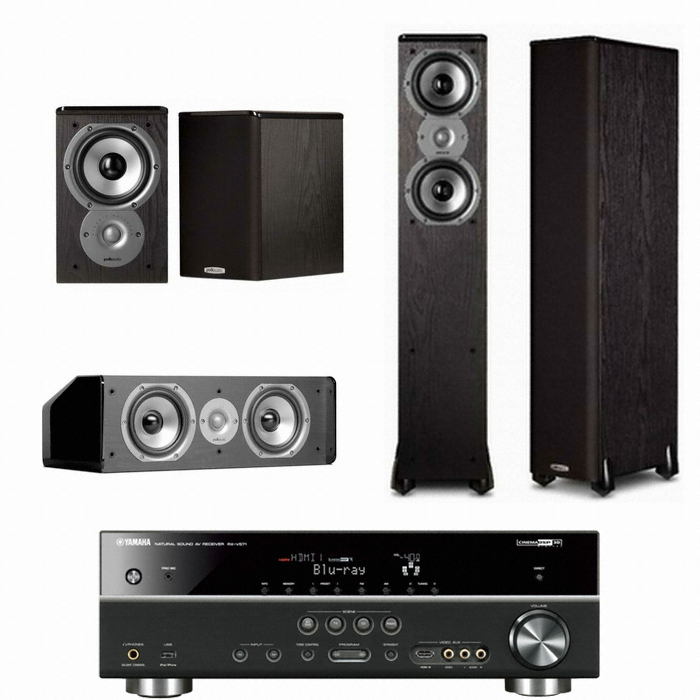 폴크오디오 TSi300 5.0채널 + 야마하 AV리시버 (RX-V571)