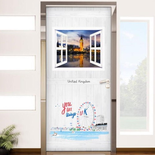 꾸밈 영국의야경 cg570 (100cm x 210cm)_이미지